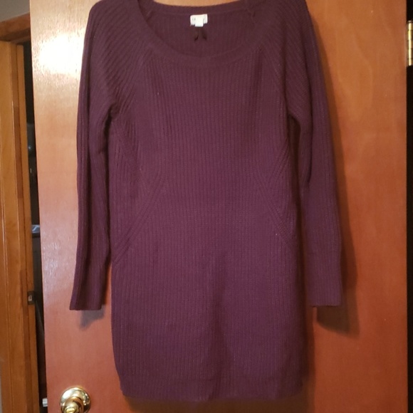 D dynamite  sweater wine color - Picture 1 of 2